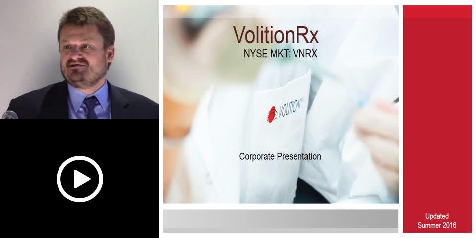 Tripicon - Volition Rx Sept 28, 2016 Richmond Club Lunch Presentation