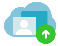 Icon for Slide Upload